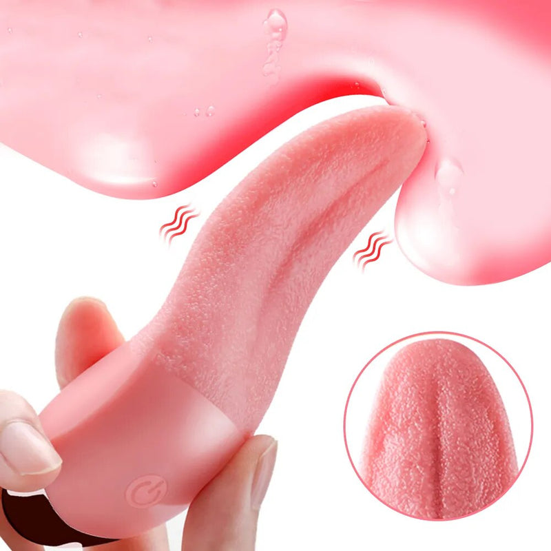 Vibrador de Língua Masturbação Feminina